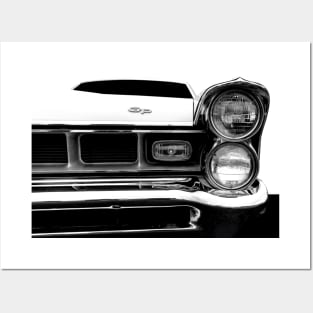 1965 Pontiac Grand Prix - high key Posters and Art